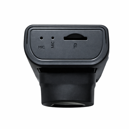 Dashcam voiture 1080p avec caméra avant, intérieure et arrière